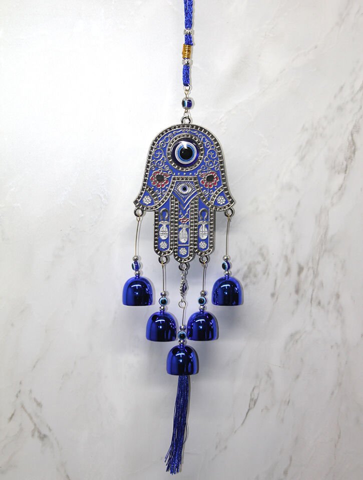 Metal Nazar Boncuğu Çan Model 8 Şık Tasarımlı Fonksiyonel Ürün