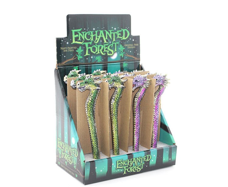 Dragonlu Polyester Tükenmez Kalem Şık Tasarımlı Fonksiyonel Ürün