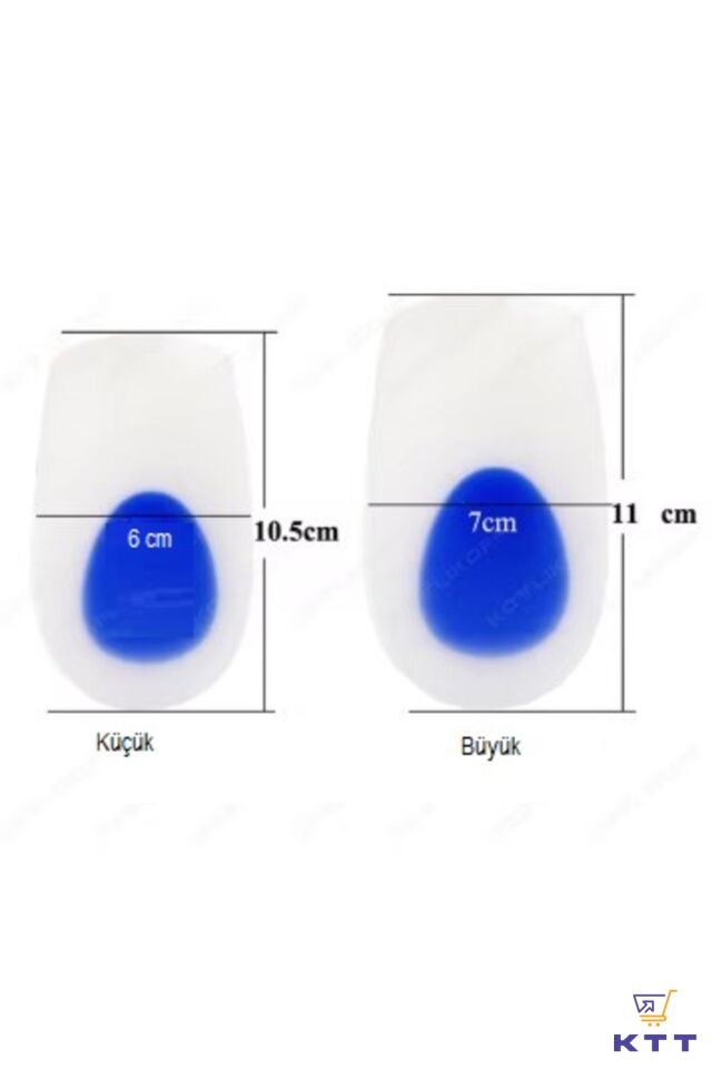 Erkek İçin Darbe Emici Topuk Silikonu