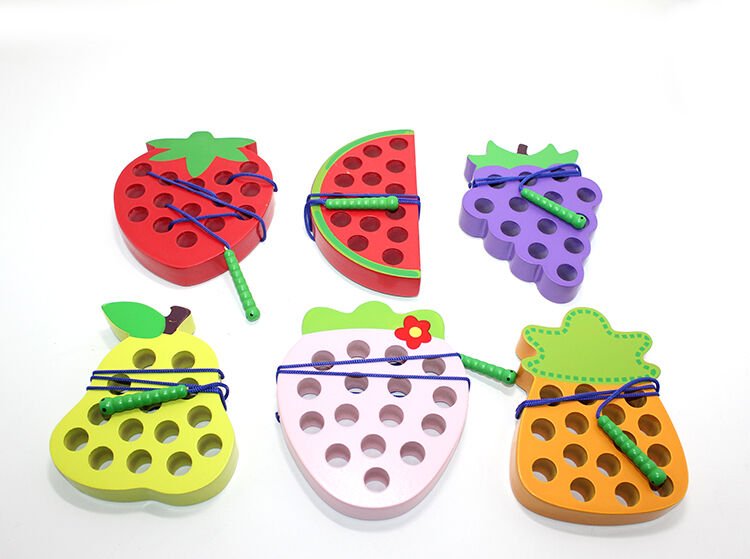 Eğitici İp Geçirme Oyunu Şık Tasarımlı Fonksiyonel Ürün