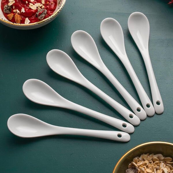 Porselen Baharat Kaşığı 1 Adet Şık Tasarımlı Fonksiyonel Ürün