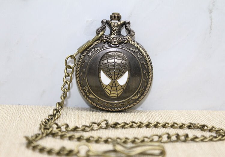 Spiderman Tasarımlı Köstekli Saat Model 2 Şık Tasarımlı Fonksiyonel Ürün