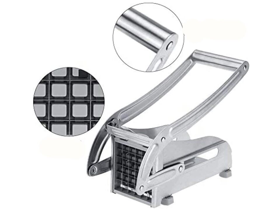 Pratik El Tipi Patates Dilimleyici Şık Tasarımlı Fonksiyonel Ürün