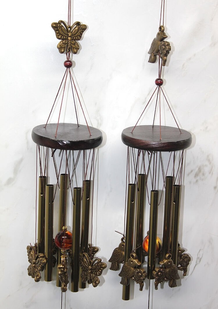 Metal Rüzgar Çanı Model 10 Şık Tasarımlı Fonksiyonel Ürün