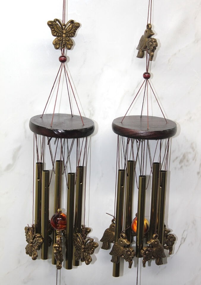 Metal Rüzgar Çanı Model 10 Şık Tasarımlı Fonksiyonel Ürün