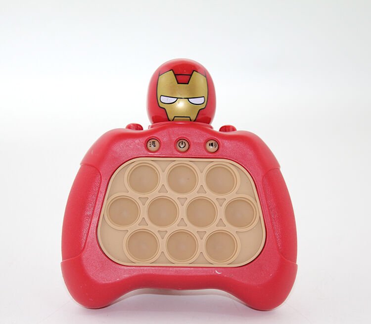 Işıklı Müzikli Iron Man Pop-It Şık Tasarımlı Fonksiyonel Ürün