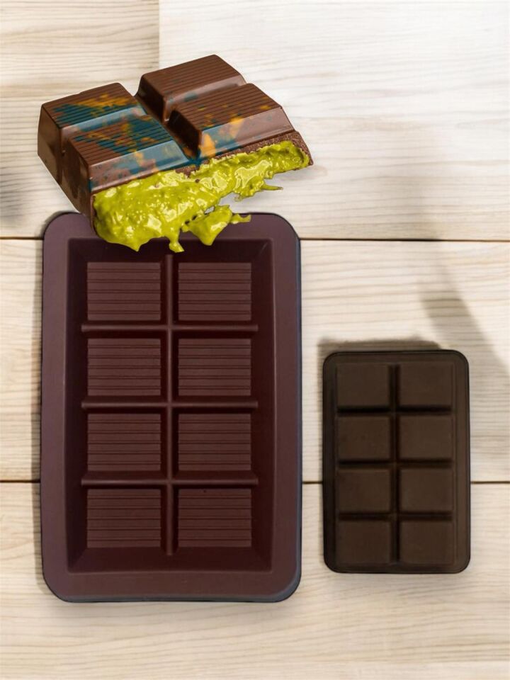 Silikon Dubai Çikolata Kalıbı Şık Tasarımlı Fonksiyonel Ürün