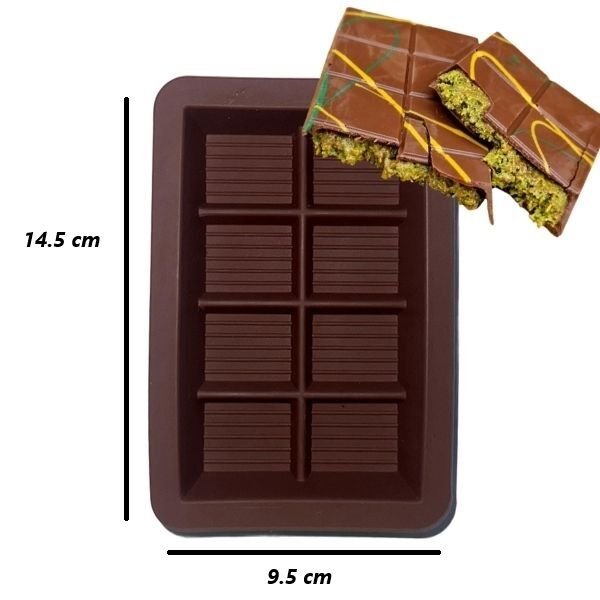 Silikon Dubai Çikolata Kalıbı Şık Tasarımlı Fonksiyonel Ürün