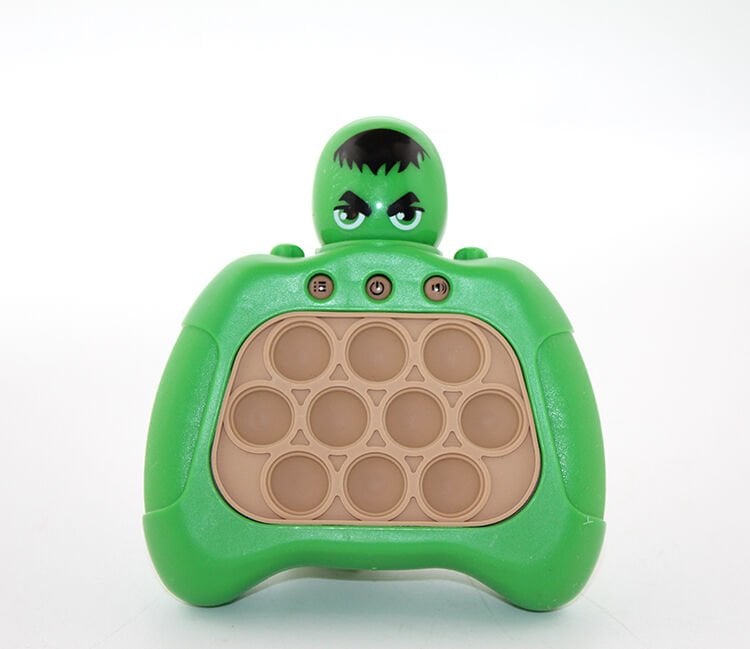 Işıklı Müzikli Pop-It Hulk Tasarımlı Şık Tasarımlı Fonksiyonel Ürün