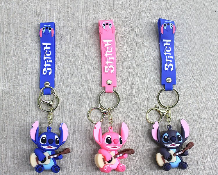 Stitch Silikon Anahtarlık Şık Tasarımlı Fonksiyonel Ürün