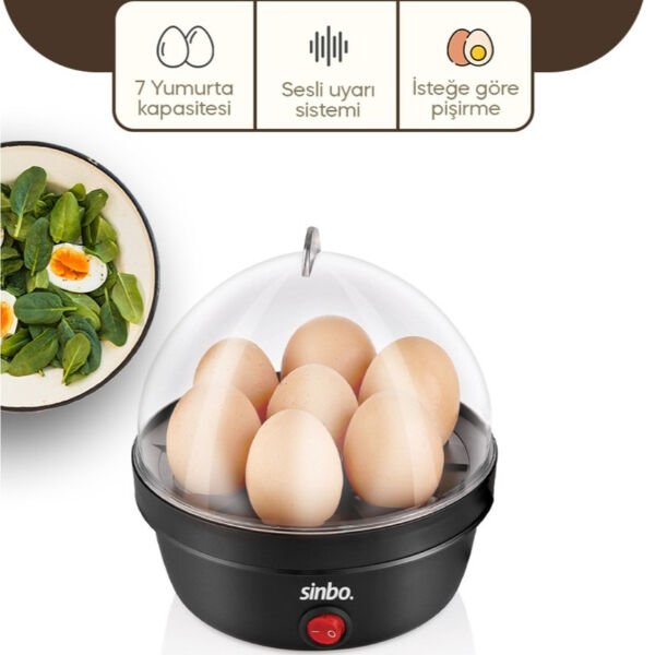 Yumurta Pişirme Makinesi Çok Fonksiyonel Ürün