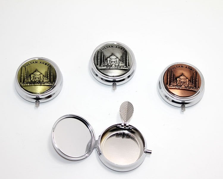 Sultanahmet Kabartmalı Yöresel Tekli Küllük Kutusu Şık Tasarımlı Fonksiyonel Ürün