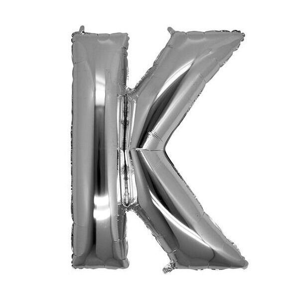 Gümüş Rengi Folyo Harf Balon 1 Metre Şık Tasarımlı Fonksiyonel Ürün