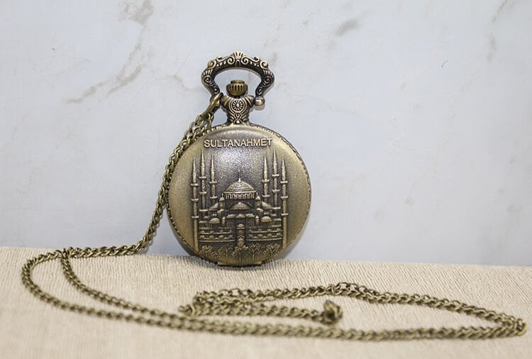 Sultanahmet Tasarımlı Köstekli Saat Şık Tasarımlı Fonksiyonel Ürün