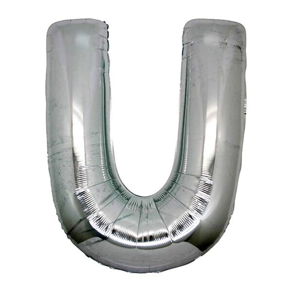 Gümüş Rengi Folyo Harf Balon 1 Metre Şık Tasarımlı Fonksiyonel Ürün