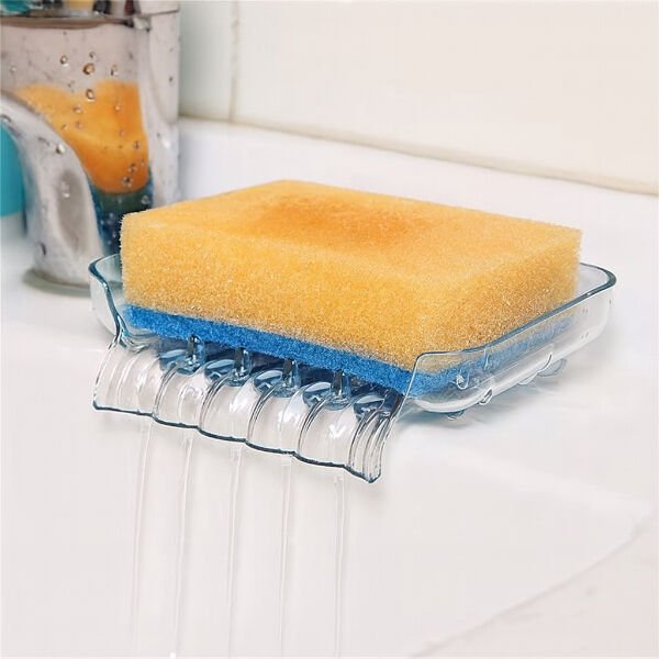 Vakumlu Su Oluklu Sabunluk Çok Fonksiyonel Ürün