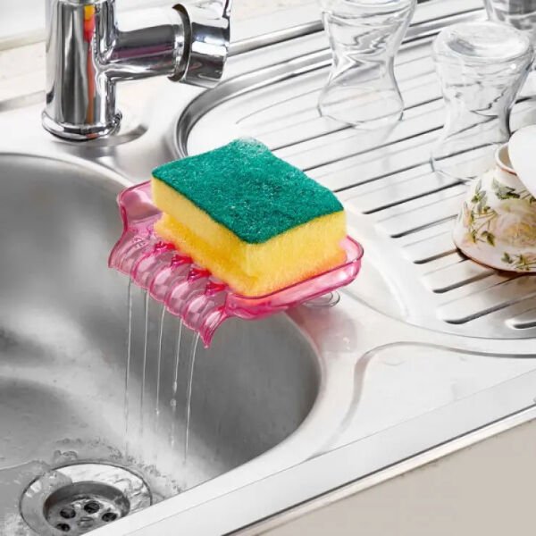 Vakumlu Su Oluklu Sabunluk Çok Fonksiyonel Ürün