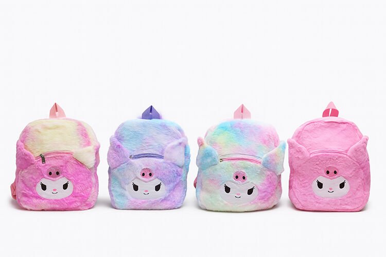 Sevimli Peluş Kuromi Sırt Çantası Çok Fonksiyonel Ürün