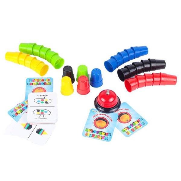 Heyecanlı Bardaklar Oyunu Çok Fonksiyonel Ürün