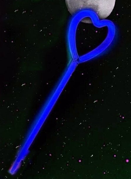 Kalp Şekili Glow Çubuk Seti 6 Adet Şık Tasarımlı Fonksiyonel Ürün