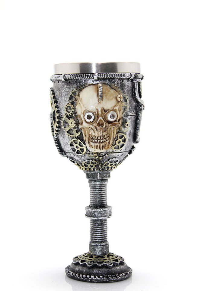 Tasarım Paslanmaz Çelik Kadeh Bardak Model 4 Şık Tasarımlı Fonksiyonel Ürün