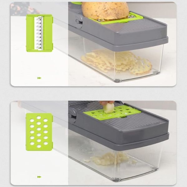 Çok Fonksiyonlu Kesme Doğrama Kiti Şık Tasarımlı Fonksiyonel Ürün