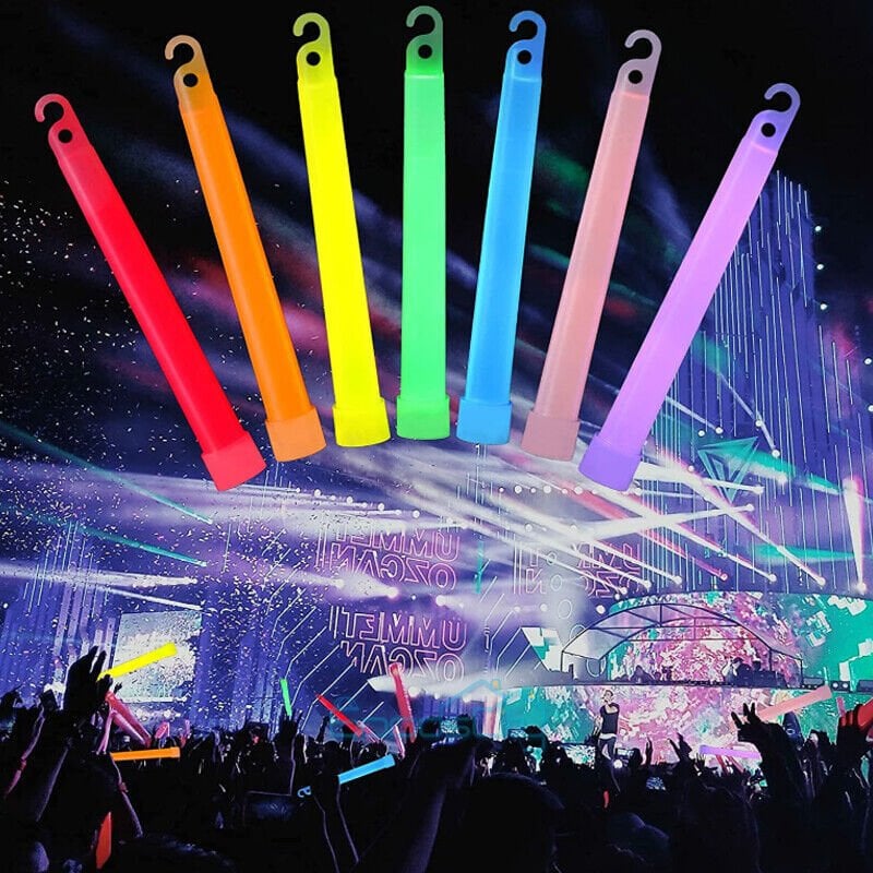Karanlıkta Yanan Asılabilir ip Aparatlı Glow Stick Lamba Seti 15cm Şık Tasarımlı Fonksiyonel Ürün
