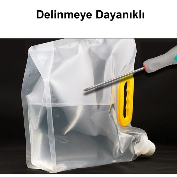 Dayanıklı Plastik İçecek Çantası 2 Litre Şık Tasarımlı Fonksiyonel Ürün