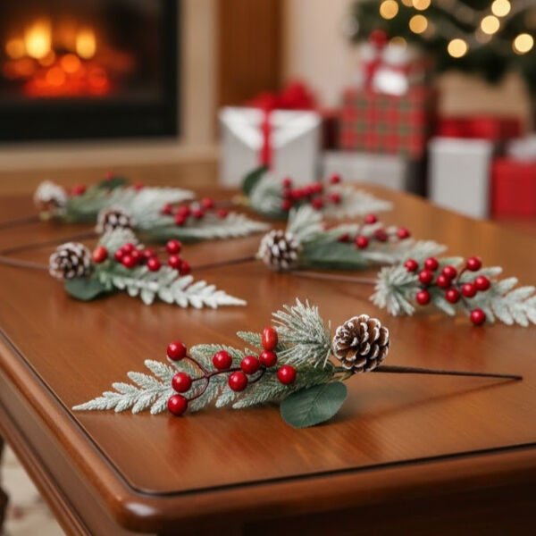 Dekoratif Kozalaklı Yapay Kokina Çok Fonksiyonel Ürün