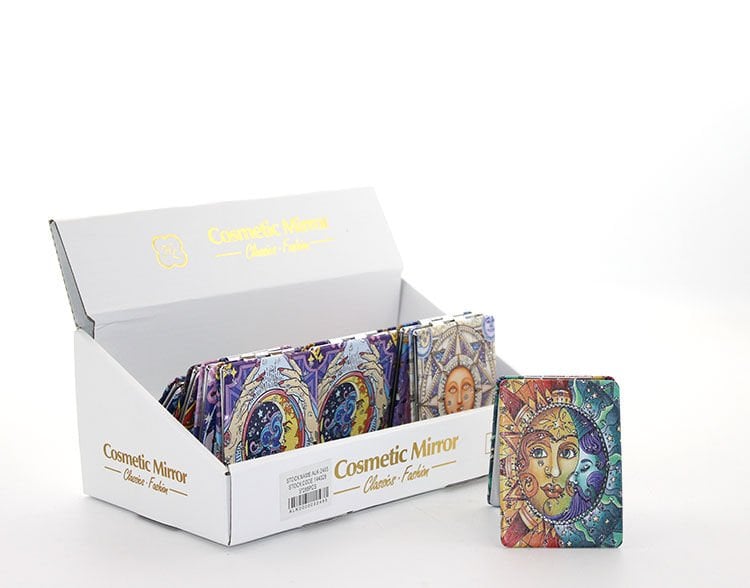 Taşlı  El Aynası İnce Model 1 Şık Tasarımlı Fonksiyonel Ürün