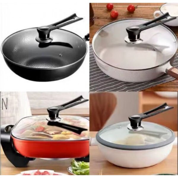 Dikey Tasarım Tencere Kapağı Kolu Şık Tasarımlı Fonksiyonel Ürün