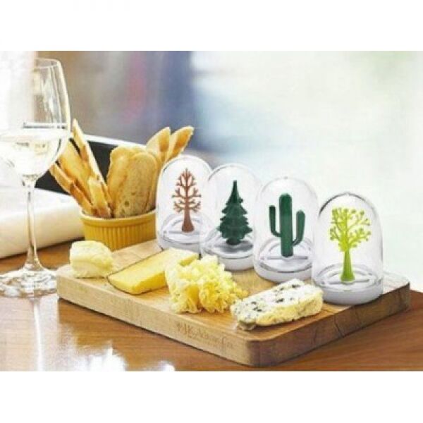 Dört Mevsim Baharatlık - Four Seasons Spice Shakers Şık Tasarımlı Fonksiyonel Ürün