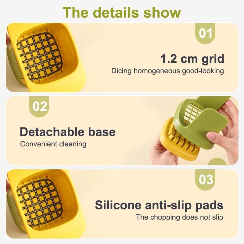 Multifonksiyon Sebze Meyve Doğrayıcı Şık Tasarımlı Fonksiyonel Ürün