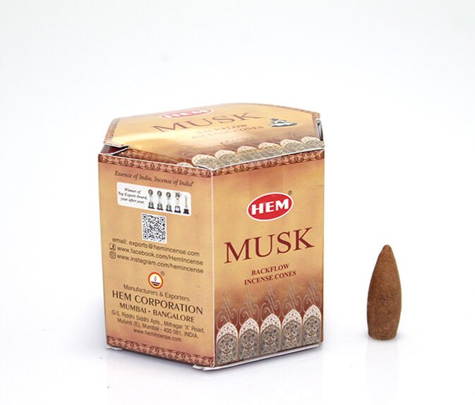 Musk Aromalı Geri Akış Tütsü Şık Tasarımlı Fonksiyonel Ürün