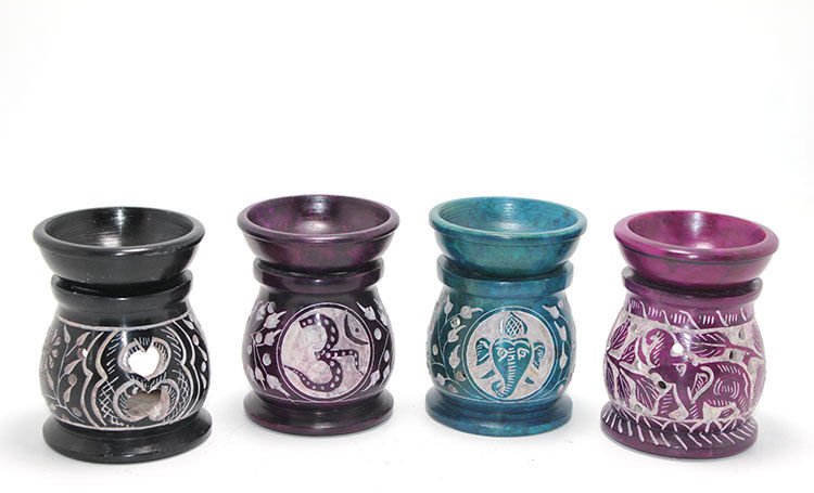 Obsidian Taşı Buhurdanlık Model 1 Şık Tasarımlı Fonksiyonel Ürün