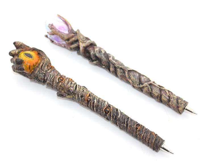 Polyester Tükenmez Kalem Büyü Temalı Şık Tasarımlı Fonksiyonel Ürün