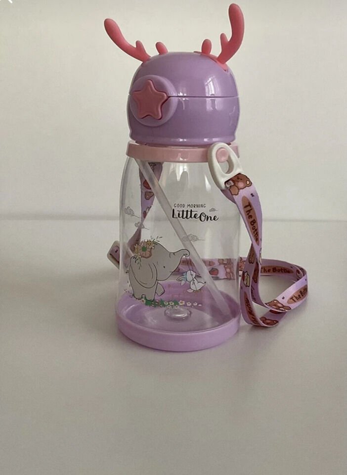 Geyik Tasarımlı Suluk Matara Şık Tasarımlı Fonksiyonel Ürün