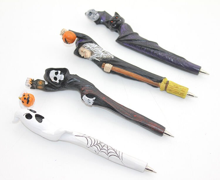 Polyester Tükenmez Kalem Cadılar Bayramı Temalı Şık Tasarımlı Fonksiyonel Ürün