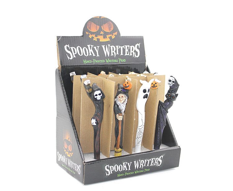 Polyester Tükenmez Kalem Cadılar Bayramı Temalı Şık Tasarımlı Fonksiyonel Ürün