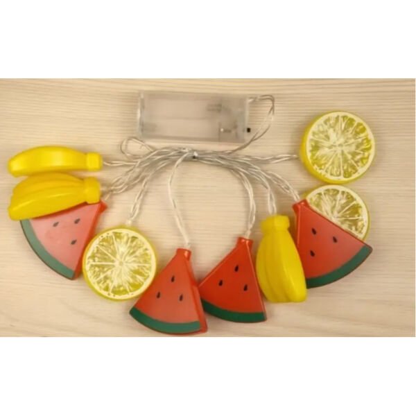 2m 10 Led Karışık Meyveler Şekilli Işık Çok Fonksiyonel Ürün