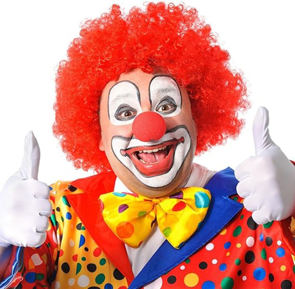 Kırmızı Renk Sünger Palyaço Burnu Takma Burun 10 Adet Şık Tasarımlı Fonksiyonel Ürün