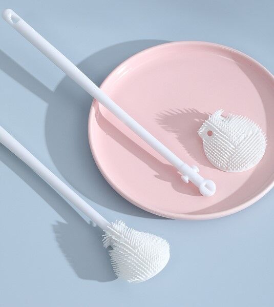 Kavanoz ve Biberon Yıkama Fırçası Silikon Şık Tasarımlı Fonksiyonel Ürün
