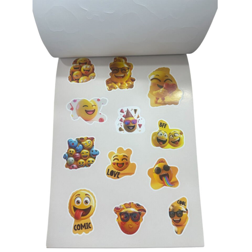 Sticker Defter Şık Tasarımlı Fonksiyonel Ürün