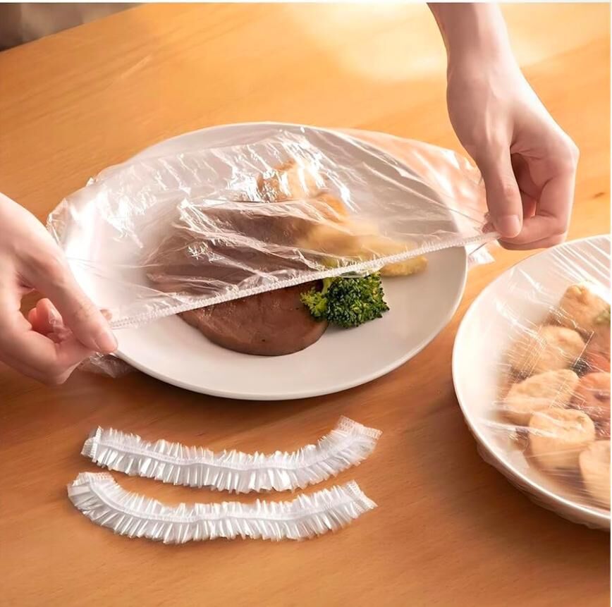 Lastikli Tencere Ve Tabak Bonesi 100 Adet (20cm) Şık Tasarımlı Fonksiyonel Ürün