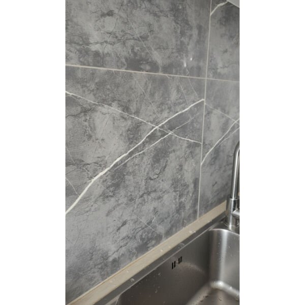 30x30 Antrasit Mermer Desenli Duvar Sticker Çok Fonksiyonel Ürün