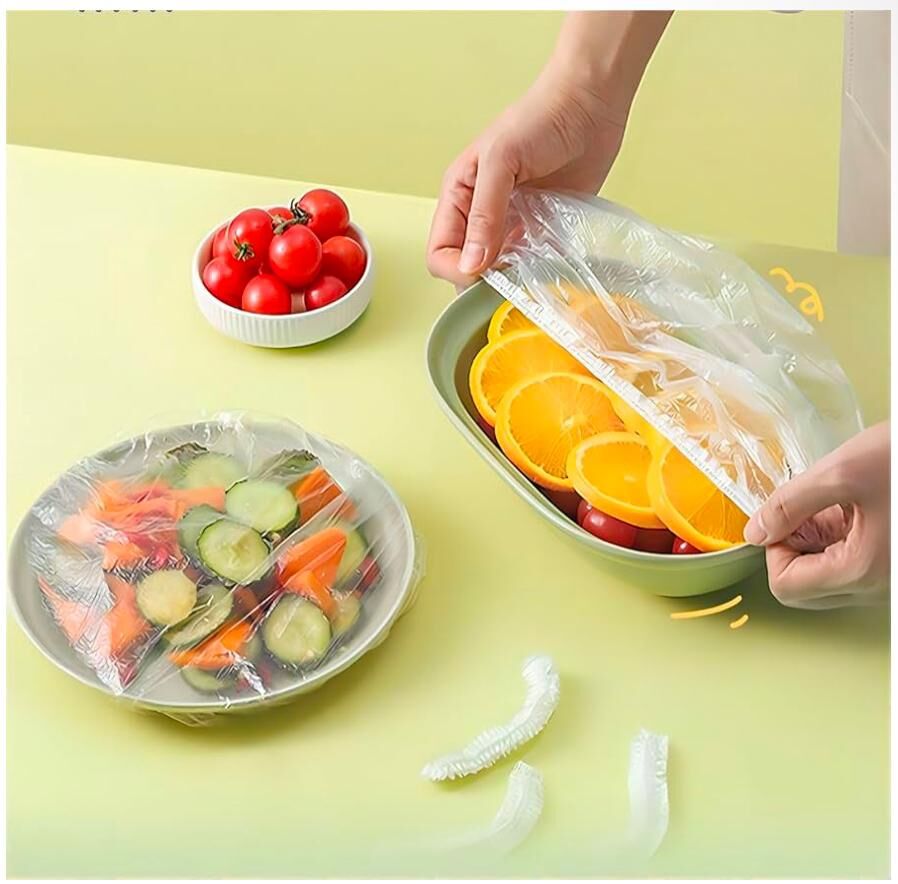 Lastikli Tencere Ve Tabak Bonesi 100 Adet (24cm) Şık Tasarımlı Fonksiyonel Ürün