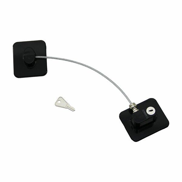 Siyah Plaka Halatlı Emniyet Kilidi Çok Fonksiyonel Ürün