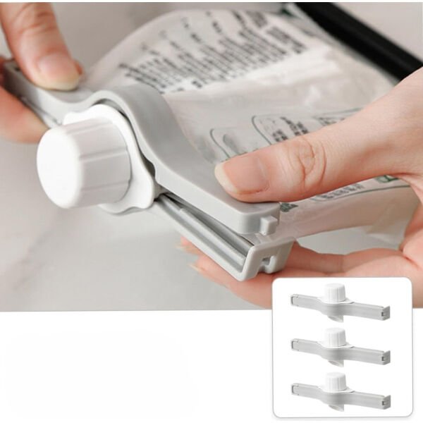 Sızdırmaz Gıda Saklama Klipsi Çok Fonksiyonel Ürün