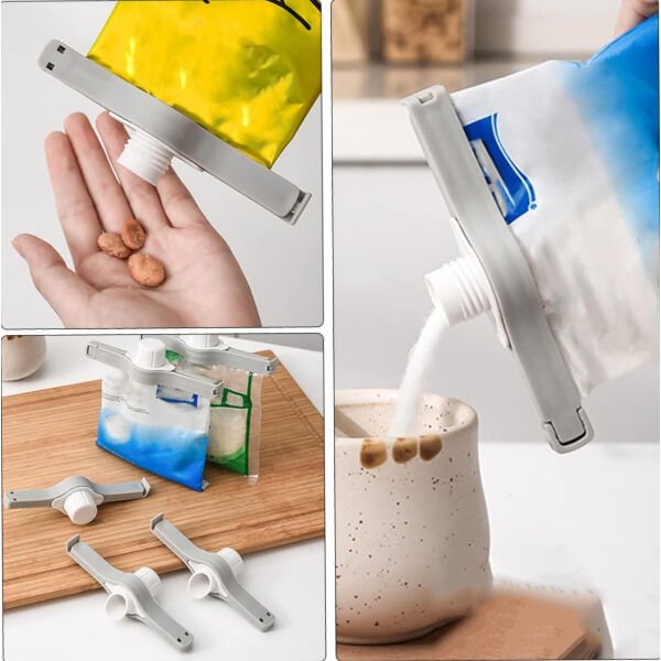 Sızdırmaz Gıda Saklama Klipsi Çok Fonksiyonel Ürün