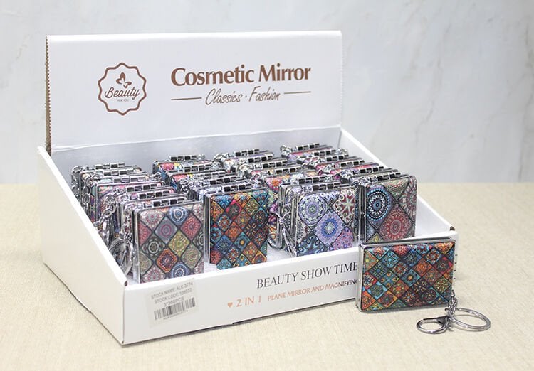 Taşlı El Aynası Anahtarlık Model 9 Şık Tasarımlı Fonksiyonel Ürün